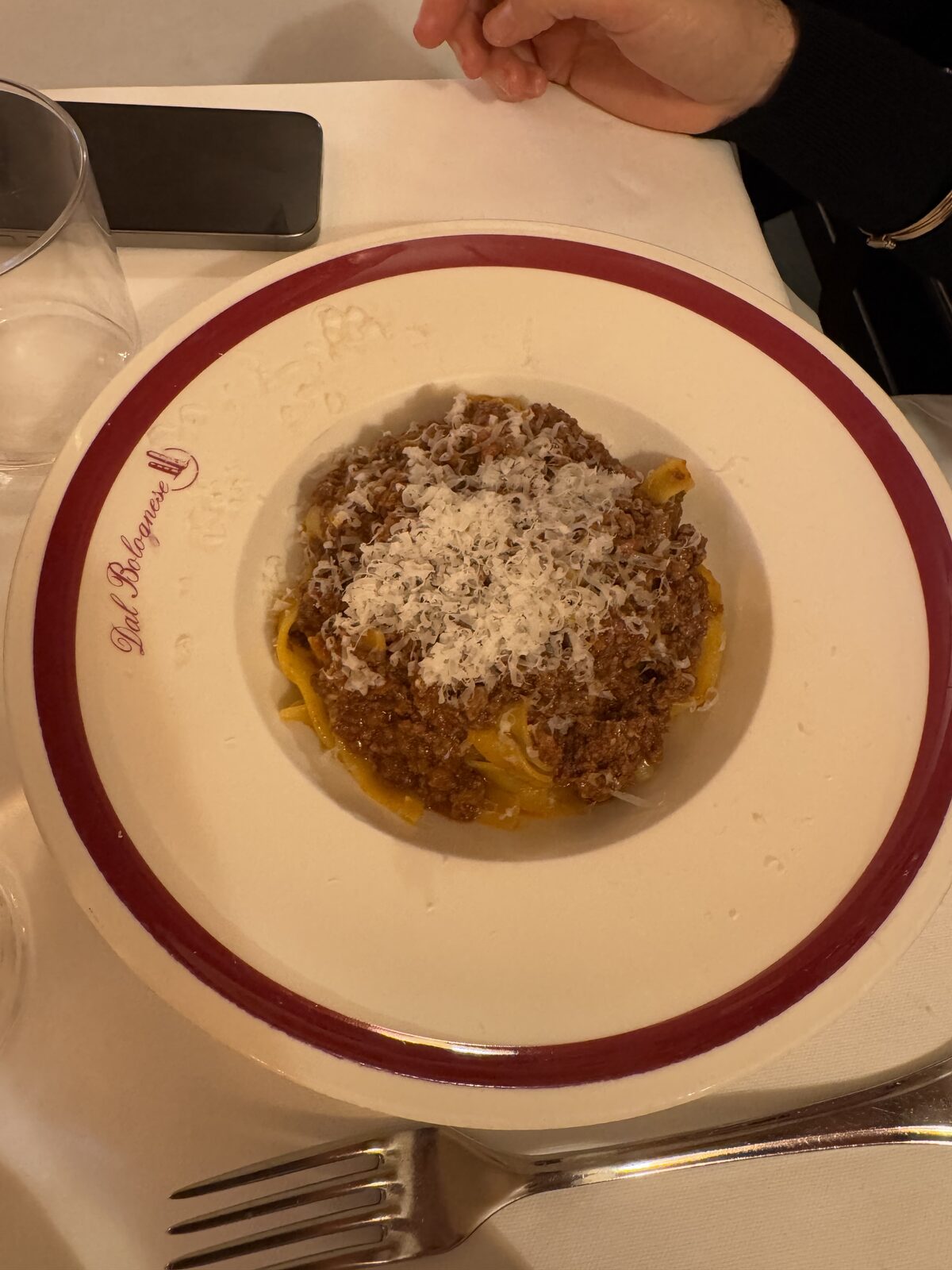 Tagliatelle al ragù — the reason to come