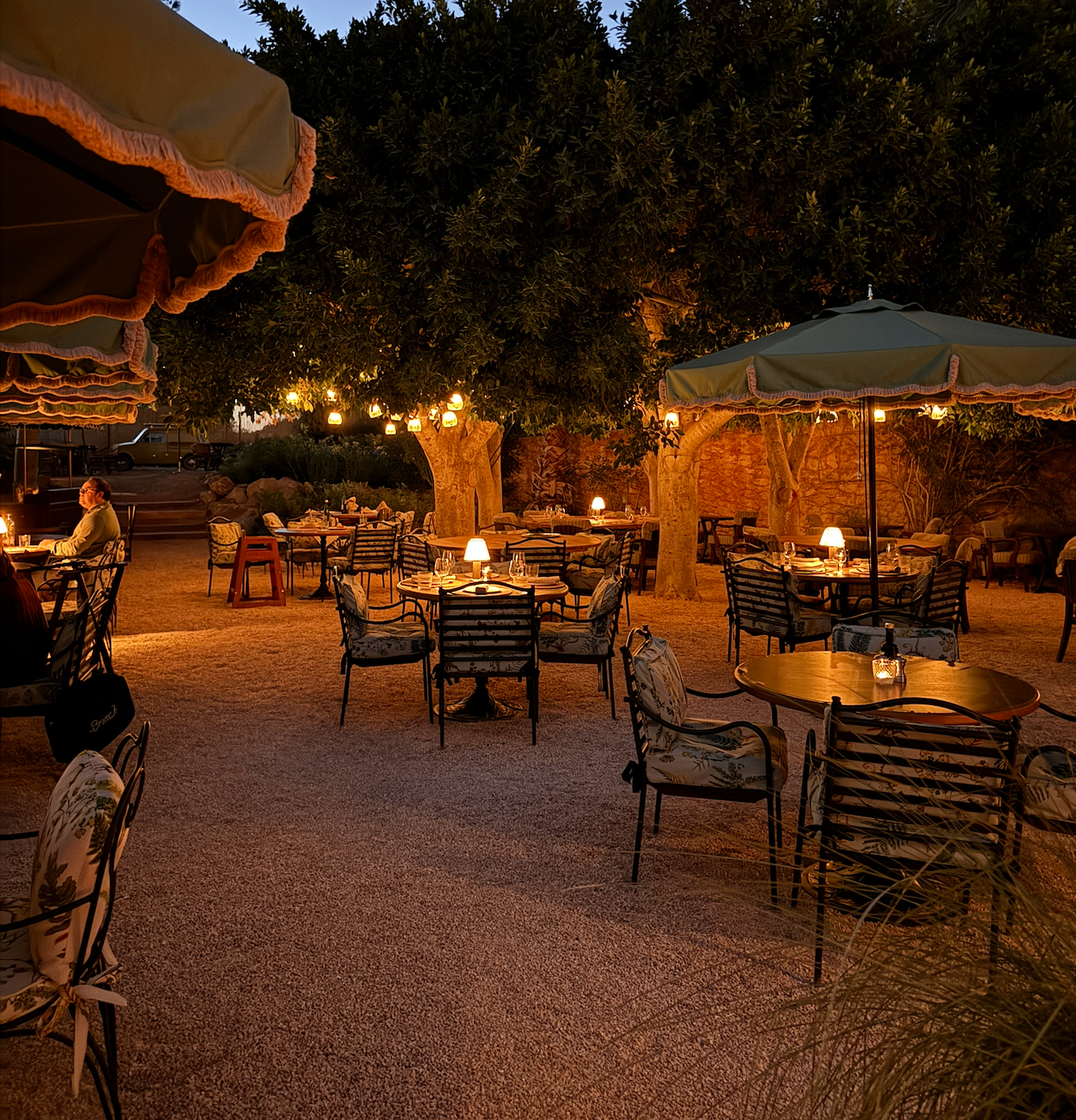 Garden dining