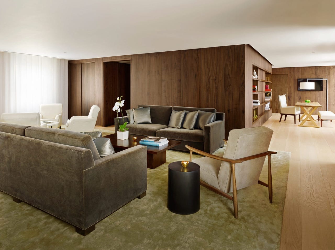 Penthouse living room