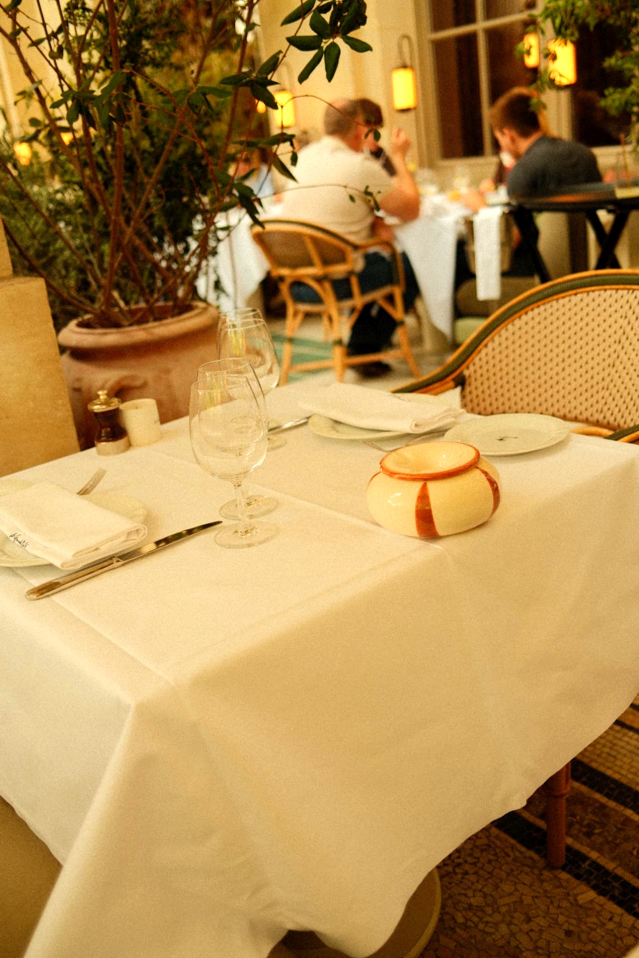 Table set up