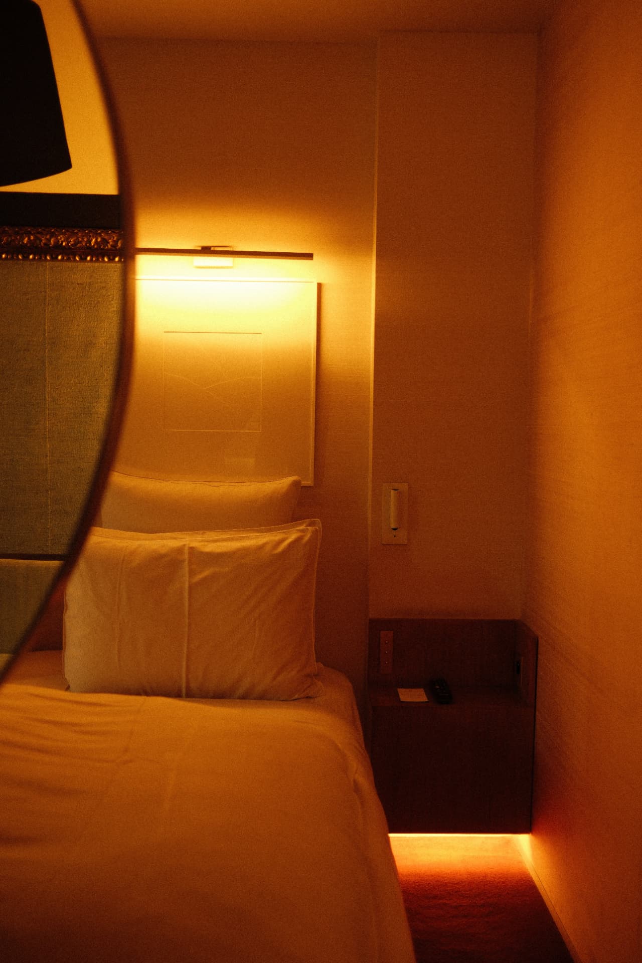 Bedside, low light