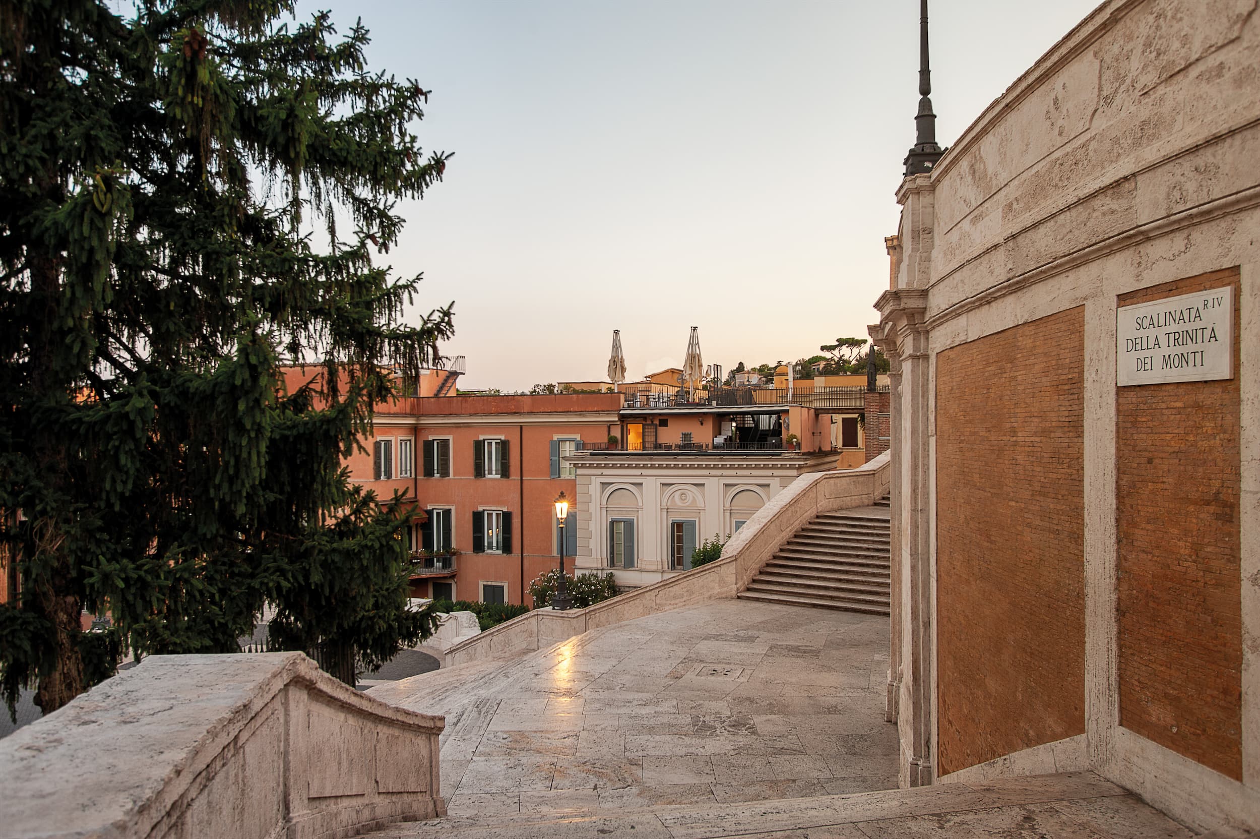 Spanish Steps view